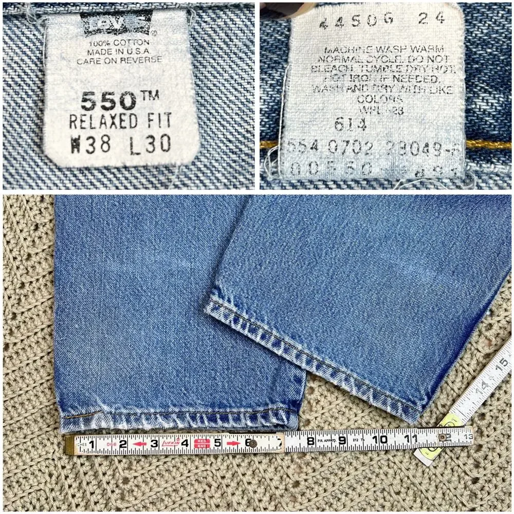 Vintage 550 Levi’s Jeans Relaxed Fit‎ - Size 36 x 29